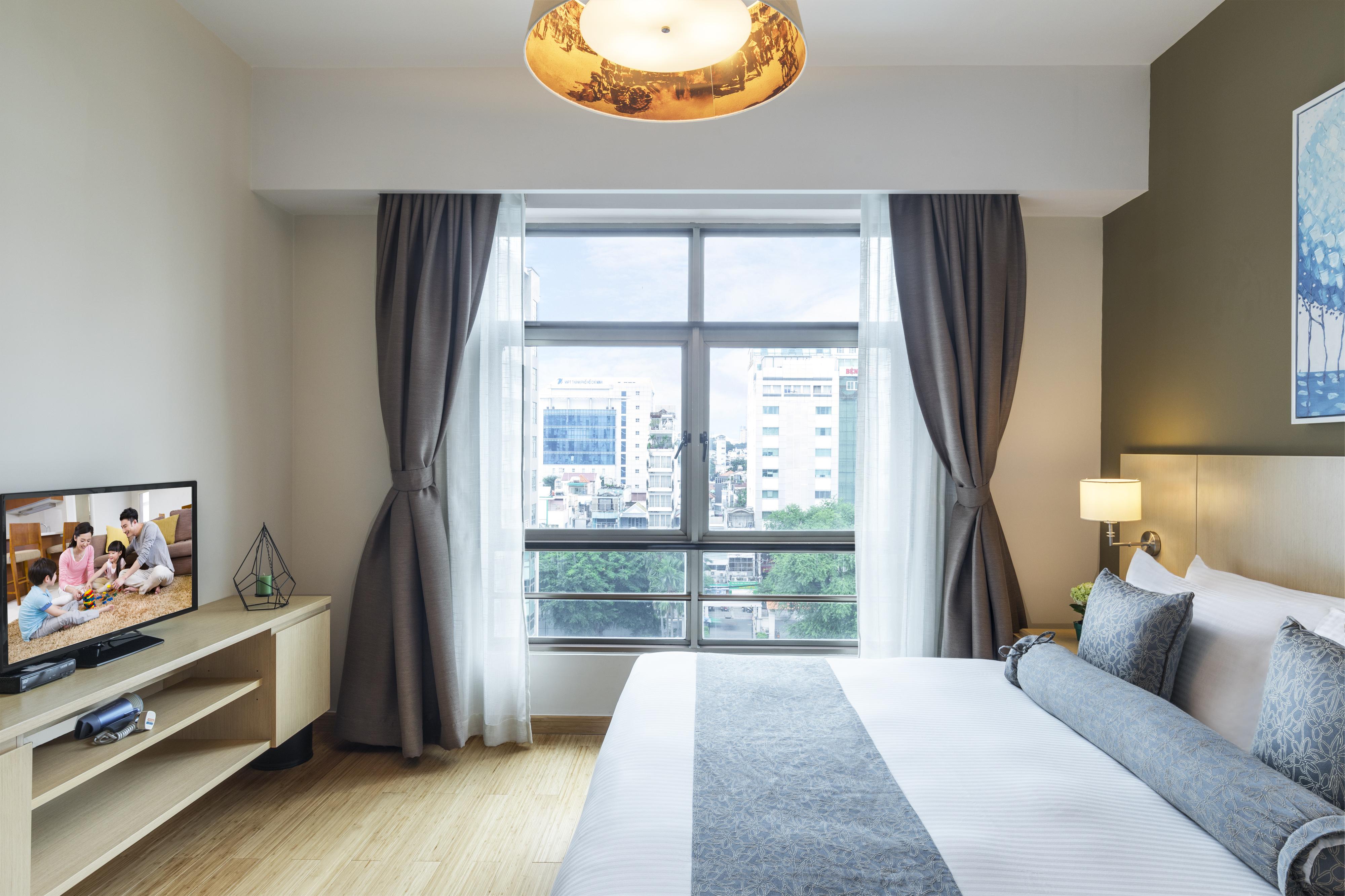 Somerset Ho Chi Minh-stad Buitenkant foto Deluxe Room